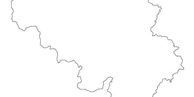 空白的地图，比利时
